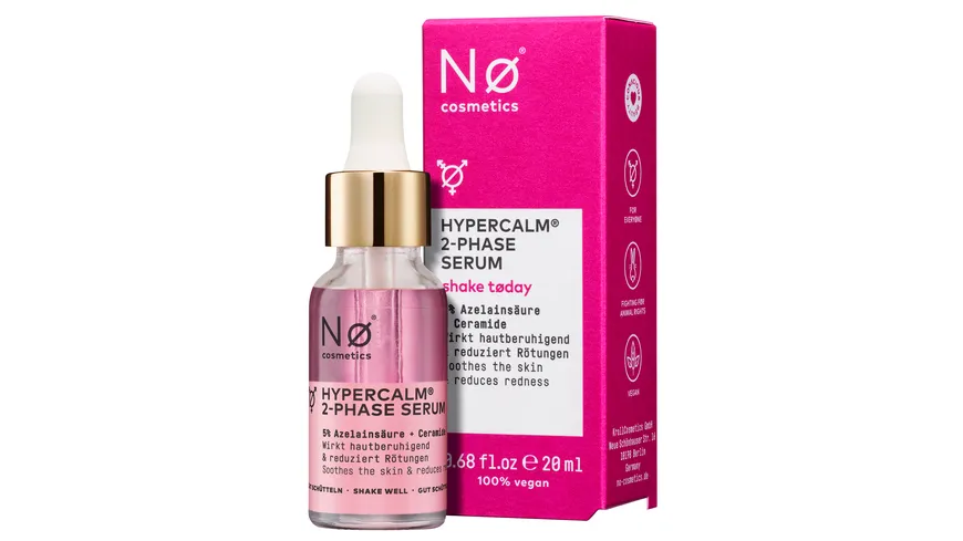 Nø Cosmetics shake tøday Hypercalm 2-Phase Cloud Serum 20 ml