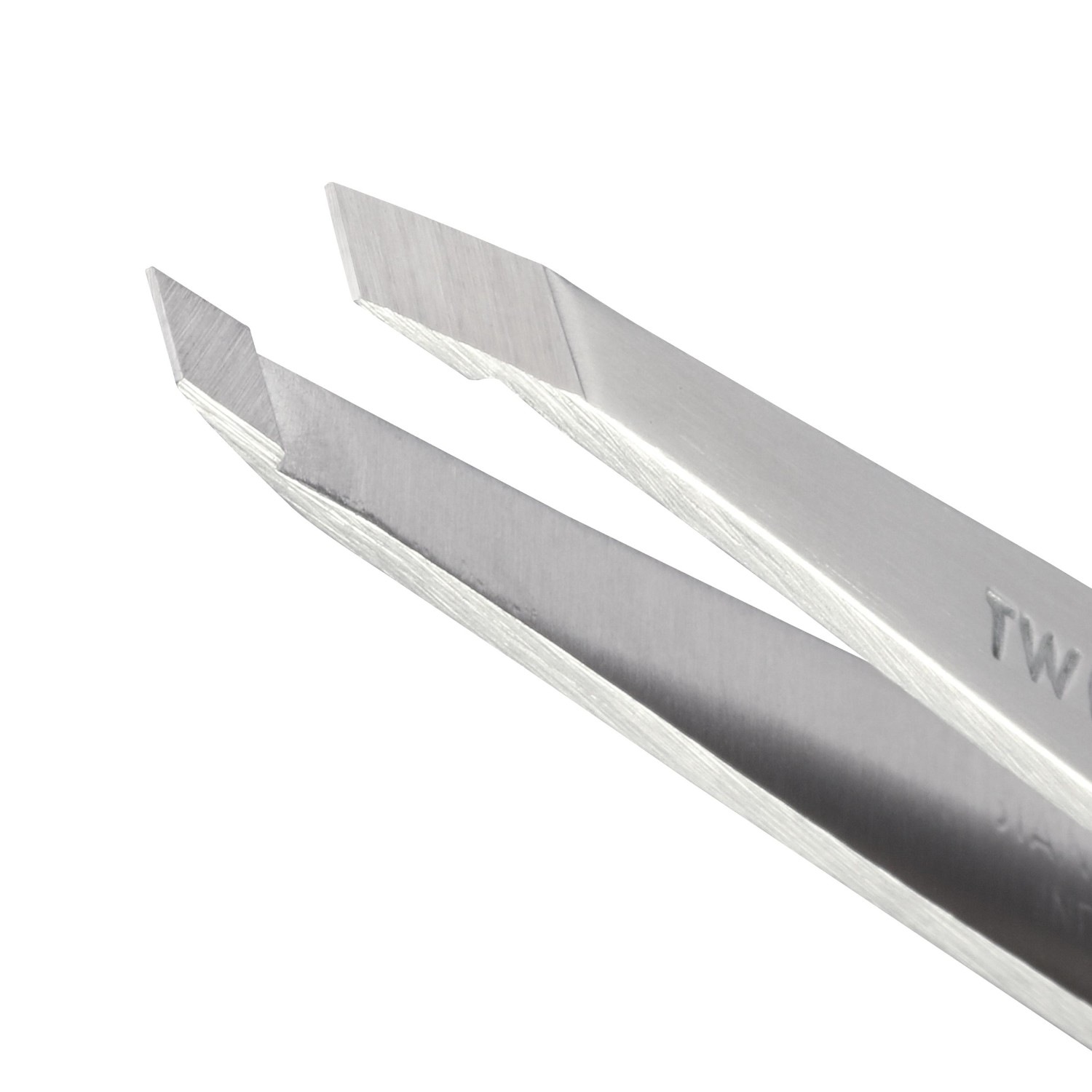 Slant Tweezer - Classic Stainless Steel