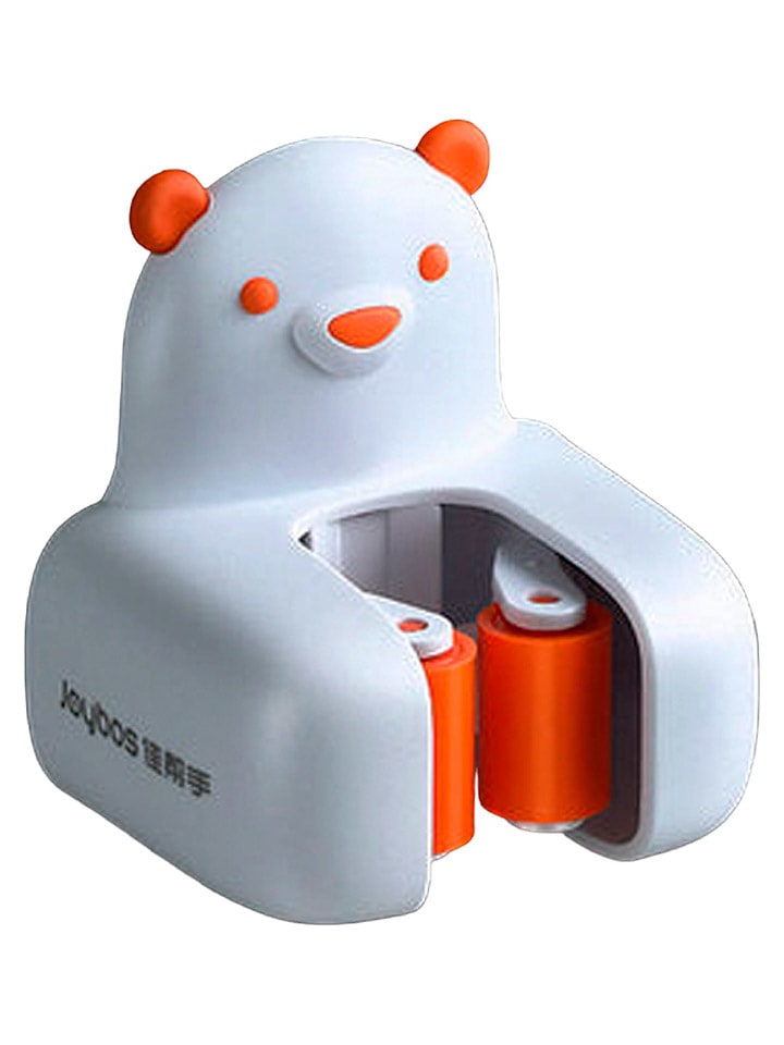 Joybos Besenhalterung in Weiß/ Orange - (B)6 x (H)8 x (T)3 cm günstig kaufen onesize