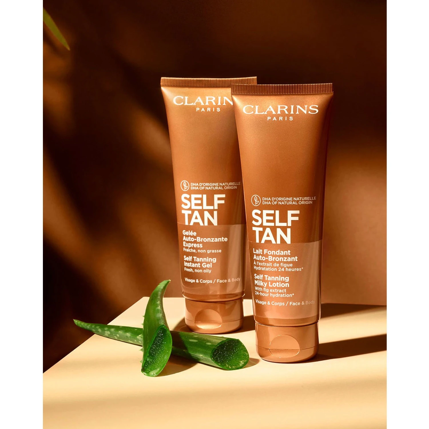 Clarins samoopalovací mléko