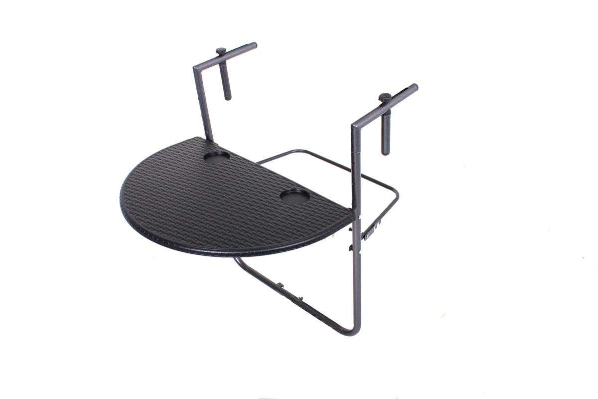 Garden Pleasure Harms Balkontisch VENTANA, Rattan-Optik