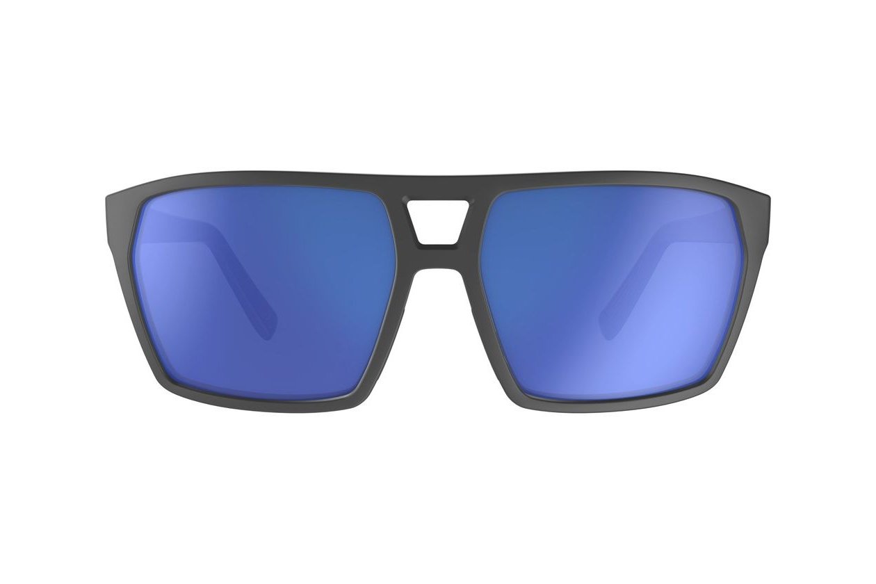 Scott Tune Sonnenbrille black / blue chrome