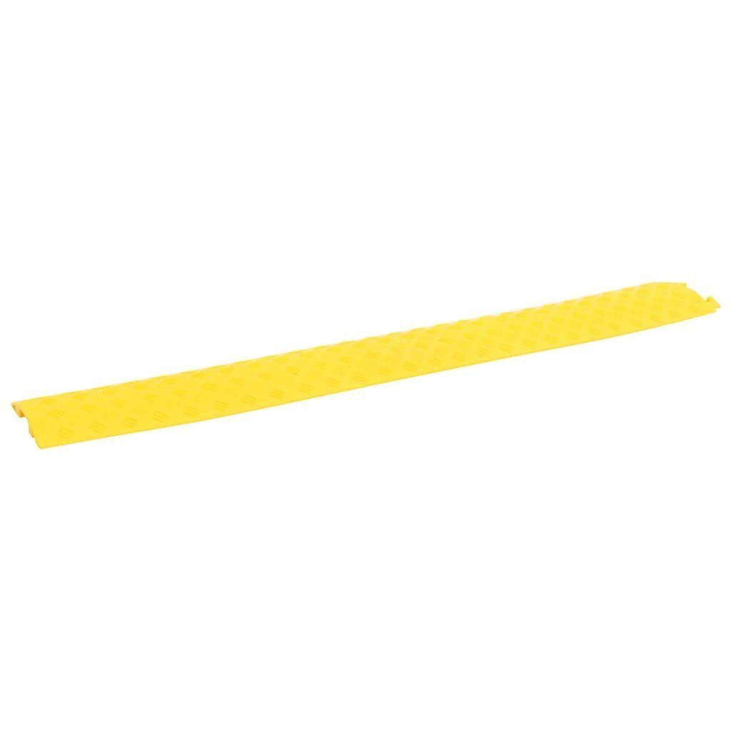 vidaXL Parkschwelle Kabelbrücken 4 Stk 100 cm Gelb