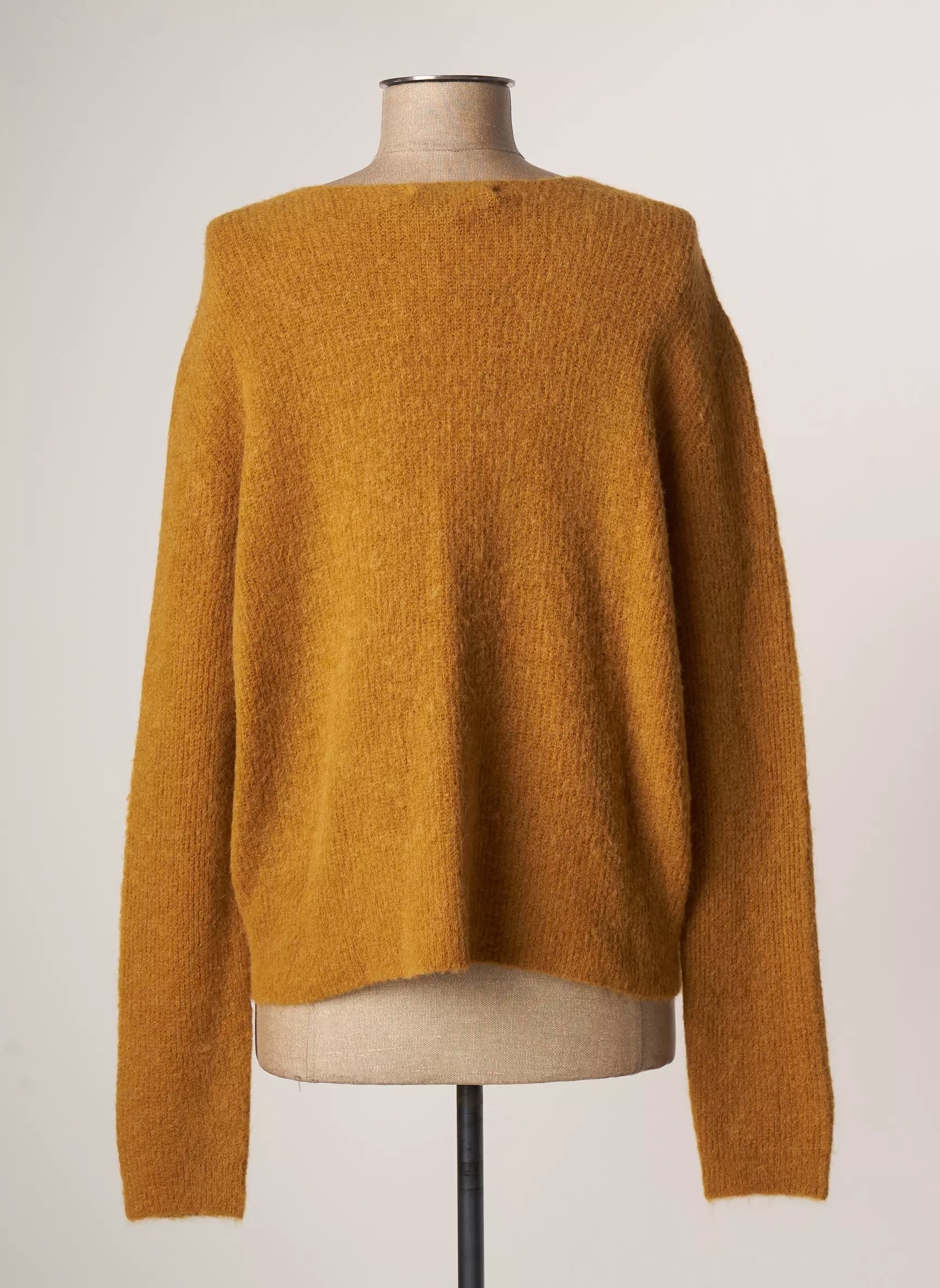 Lauren Vidal Cardigans Femme couleur jaune
