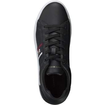 Tommy Hilfiger Corp Webbing Court Sneaker in schwarz