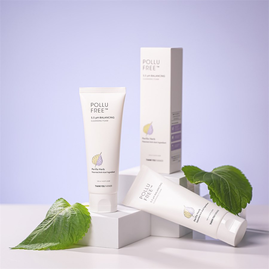 Grazie Farmer Pollufree 5.5 Schiuma detergente riequilibrante del pH