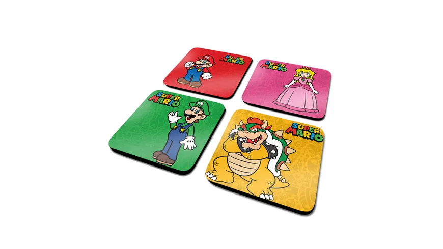 Untersetzer - Super Mario Charakter