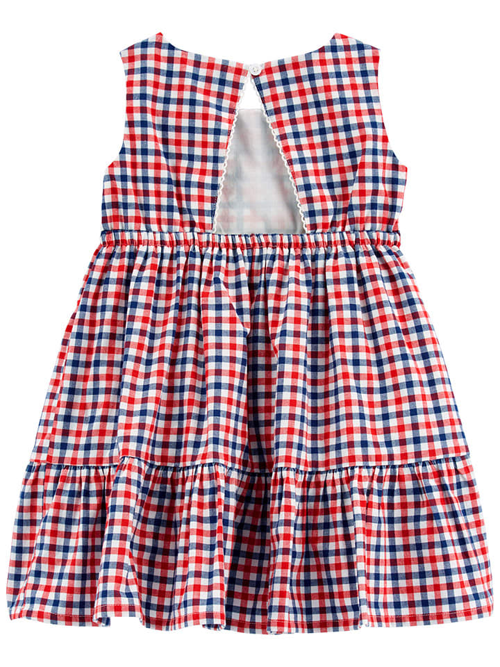 OshKosh Kleid in Rot/ Dunkelblau günstig kaufen