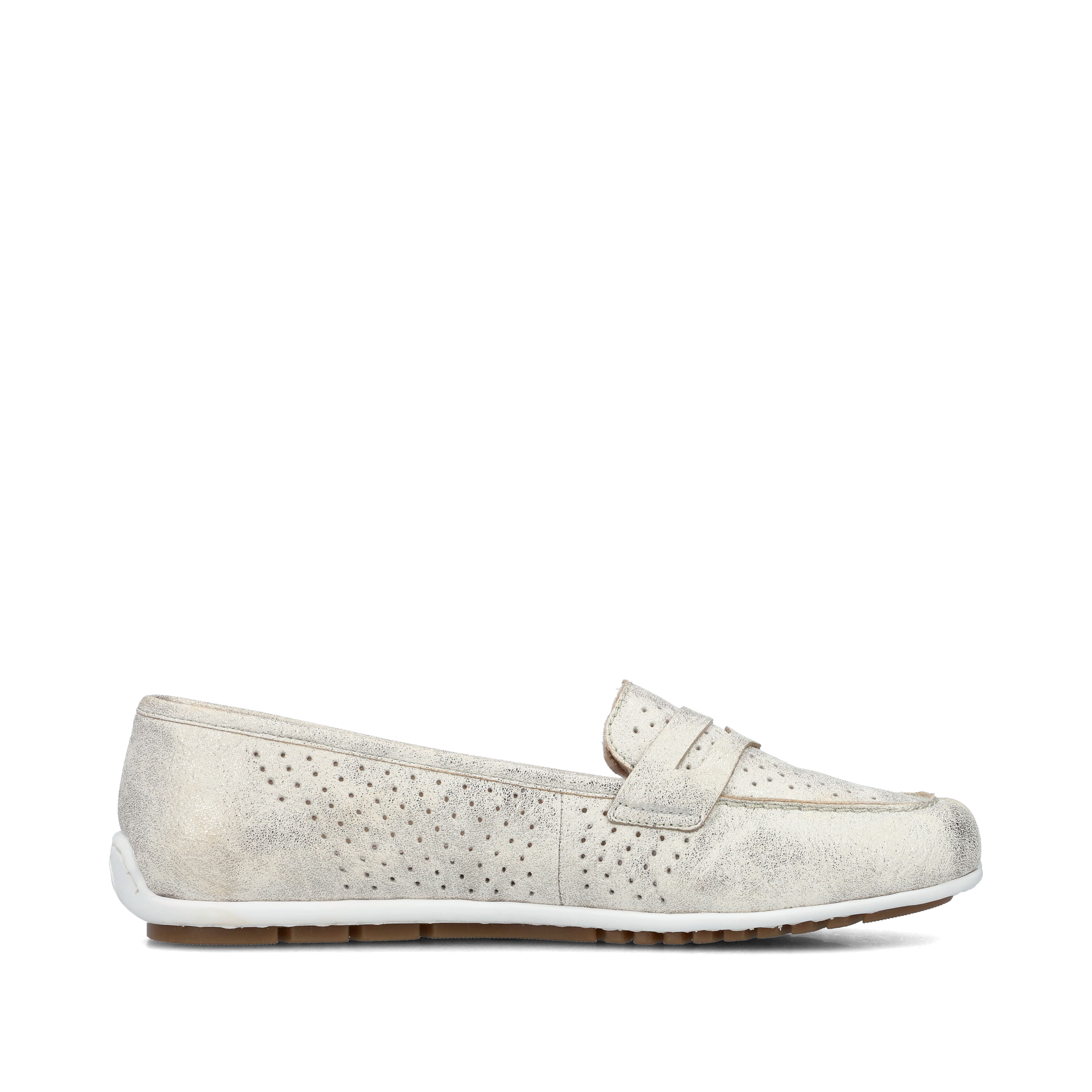 Rieker Damen Loafer hellbeige