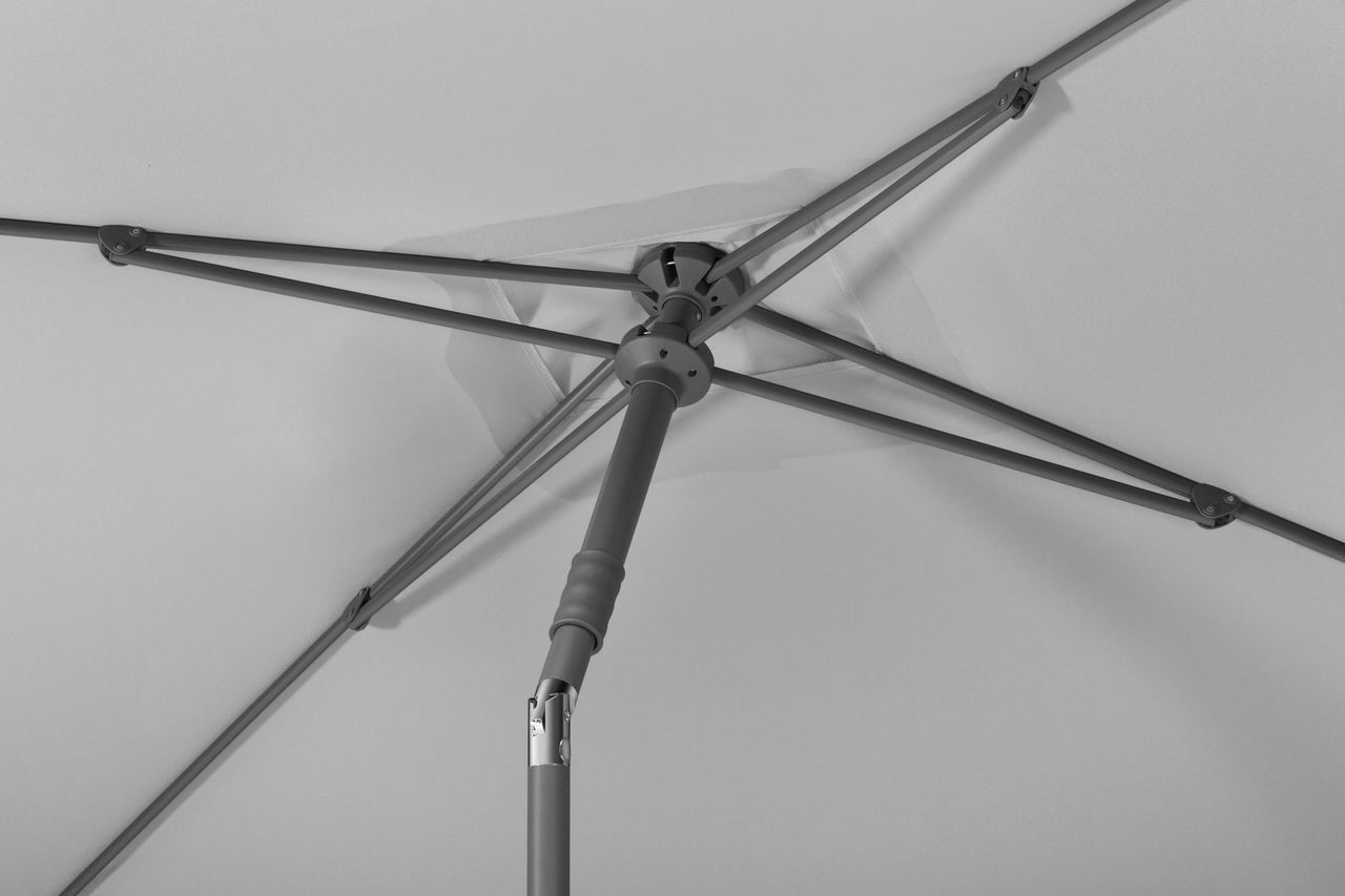 Schneider Schirme Schneider Sonnenschirm SEVILLA, ca. 240 x 140 cm, silbergrau