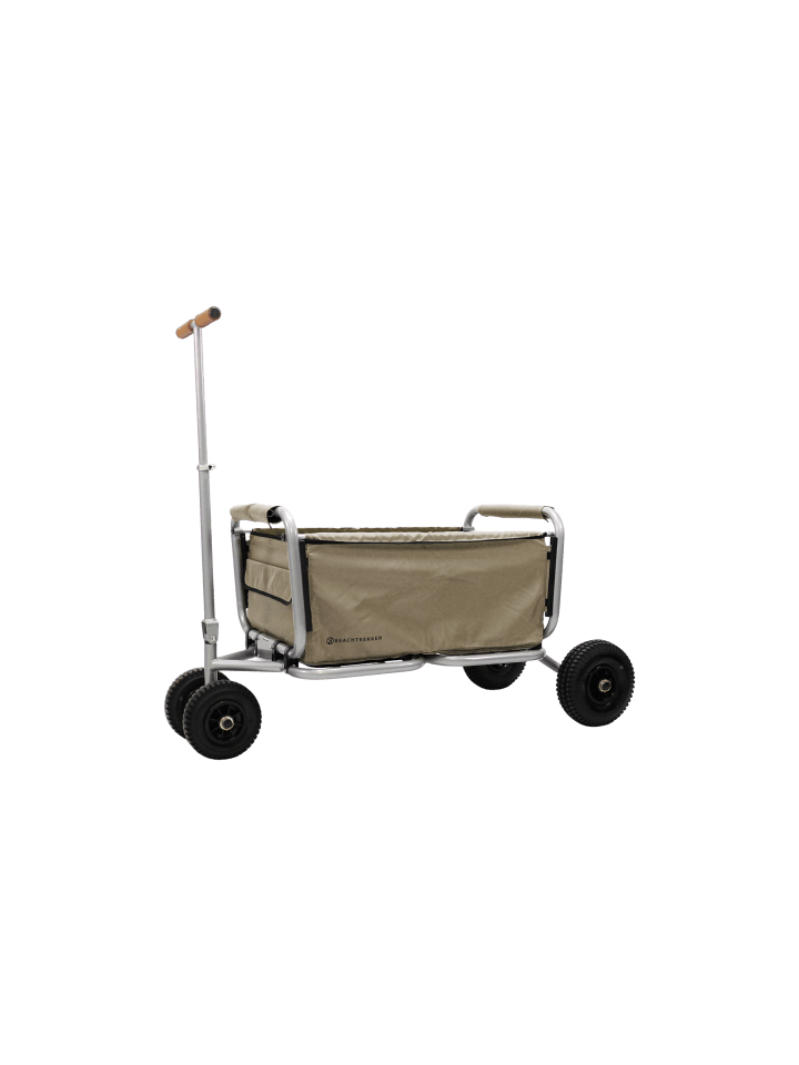 Beachtrekker Beachtrekker LiFe faltbarer Bollerwagen   Bremse, klappbarer Handwagen (Beige) günstig kaufen onesize