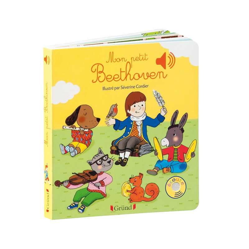 Livre sonore Mon petit Beethoven - Gründ