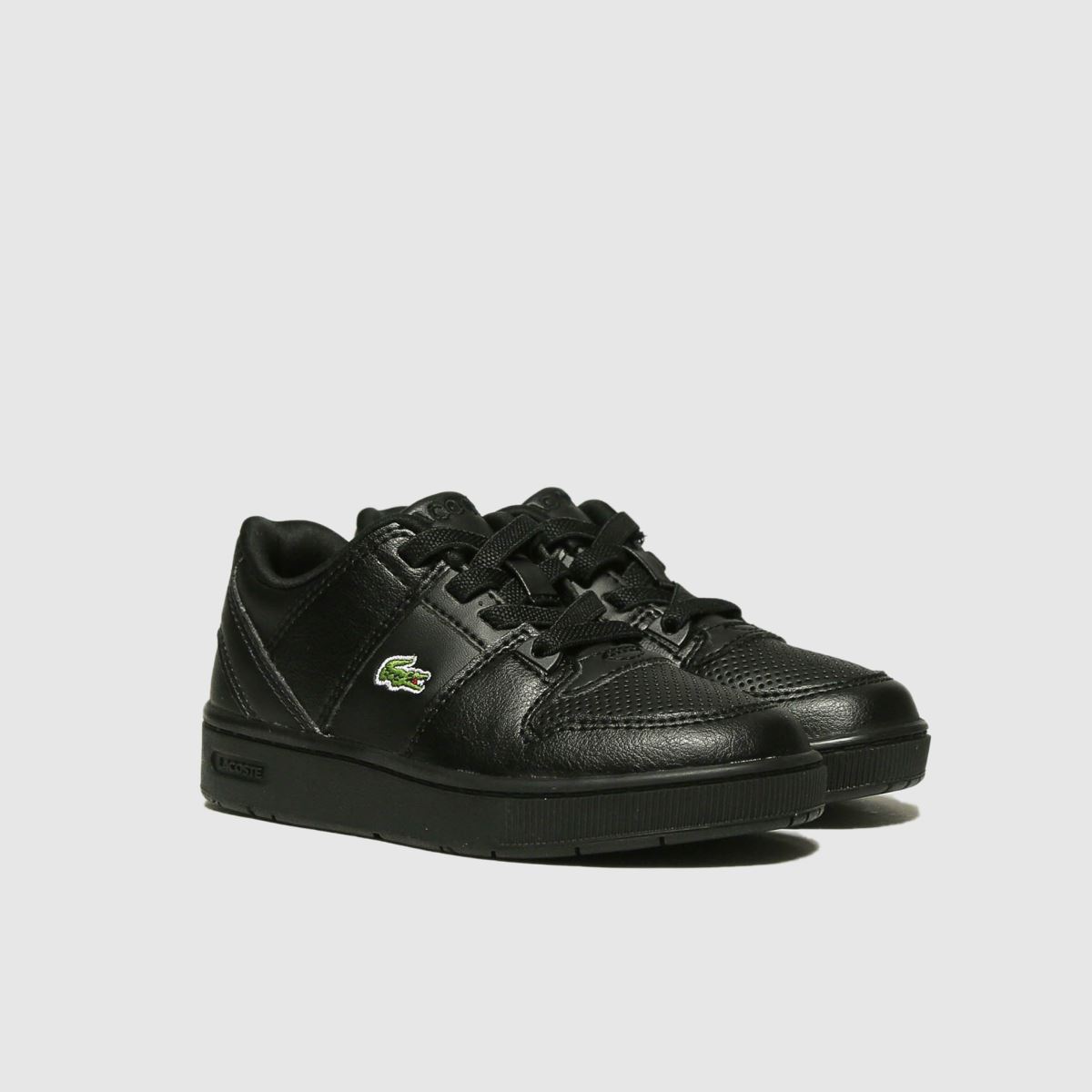Lacoste svarta thrill-sneakers för småbarn