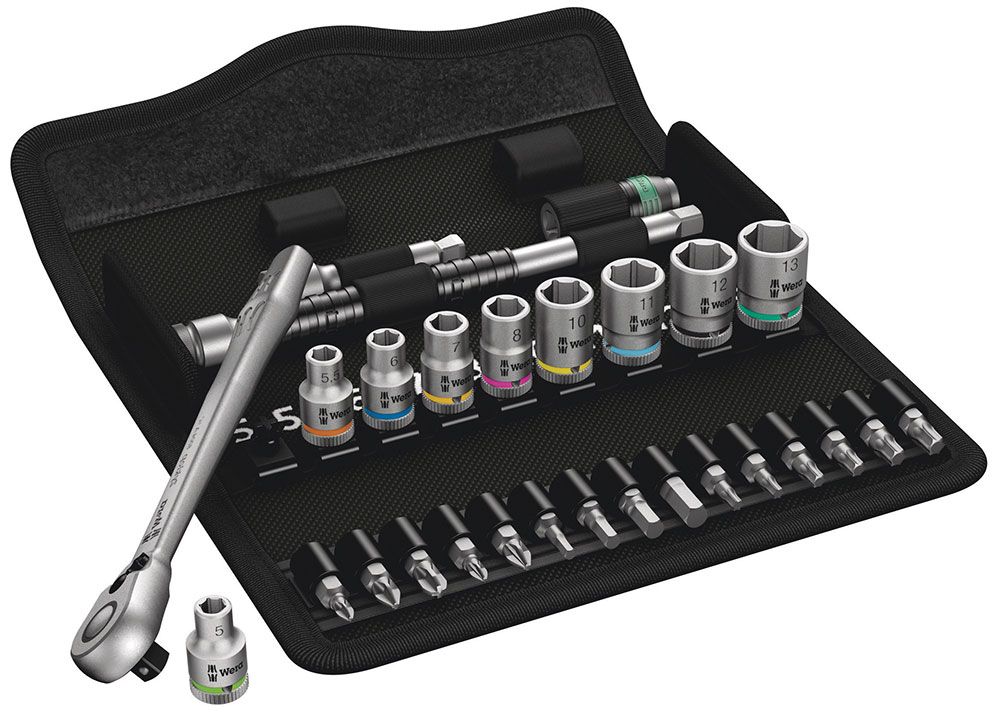 Wera 8100 SA 8 Zyklop Metal-Knarrensatz (1/4