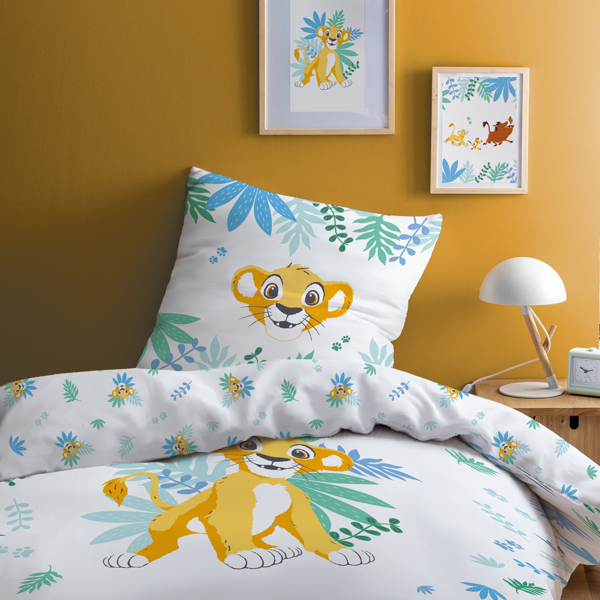 Parure de lit enfant Simba Le Roi Lion