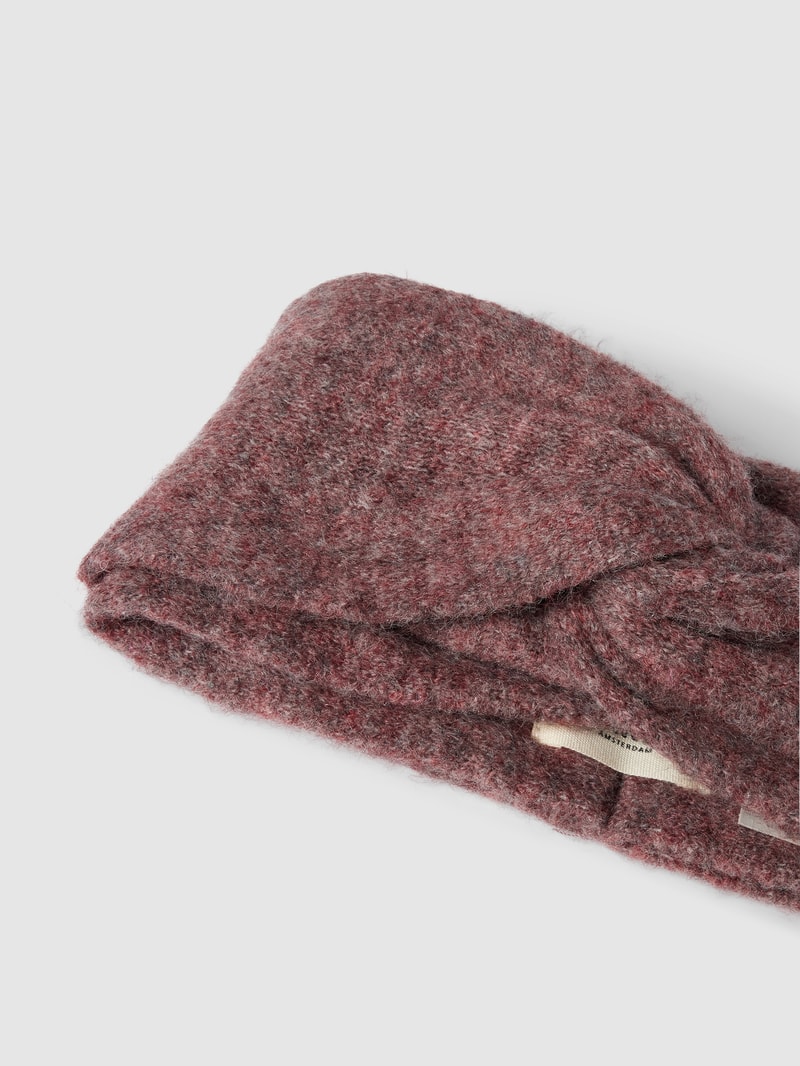 Stirnband mit Label-Detail Modell 'Witzia' in mauve