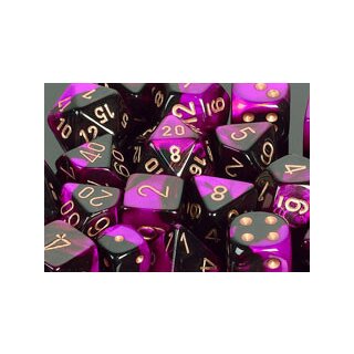 Black-Purple w-gold 12xW6 (Gemini)