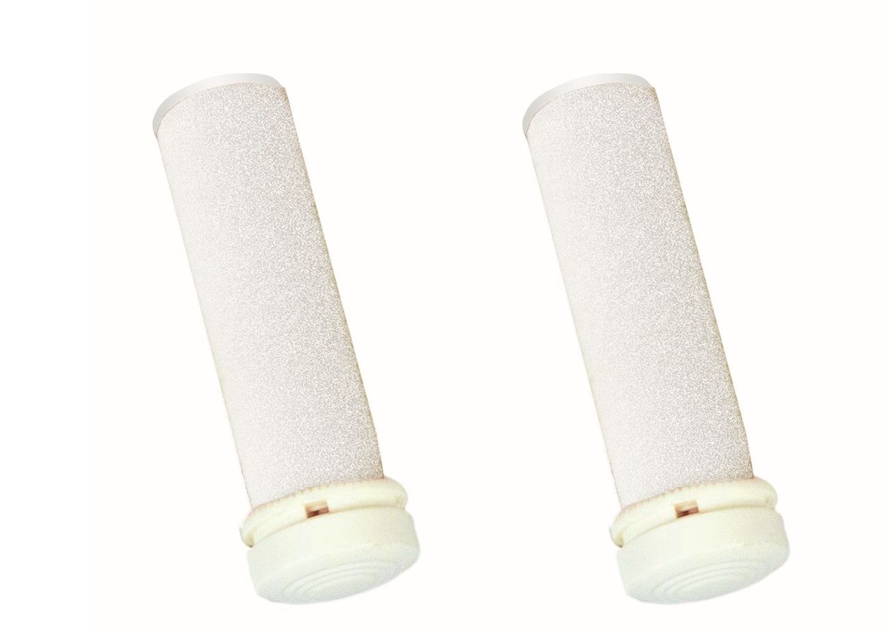 PEBARO Peter Bausch - 2 Schleifkopfaufsätze für EasyPedipeel, grobe Körnung