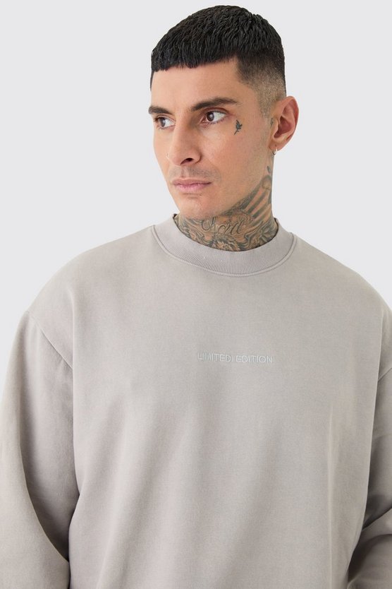 Tall kastiges Oversize Limited Sweatshirt