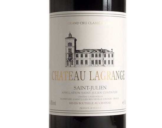 Château Lagrange Rouge 1995, Troisième Cru Classé En 1855 Bordeaux Saint-Julien