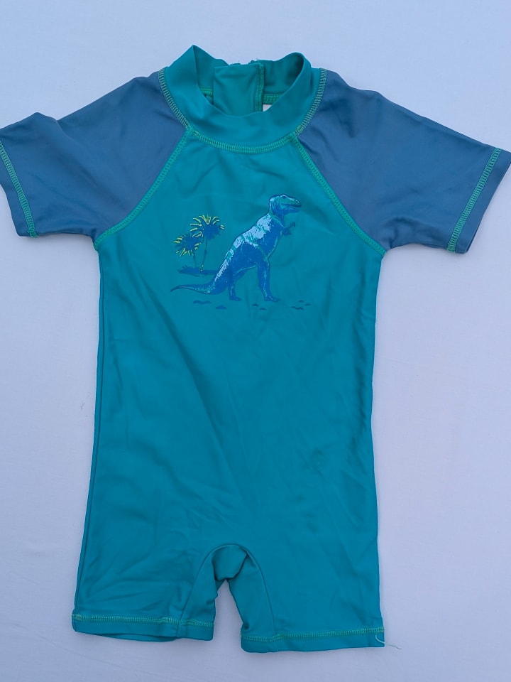 Sanetta Badeanzug in Grün/ Blau günstig kaufen 80