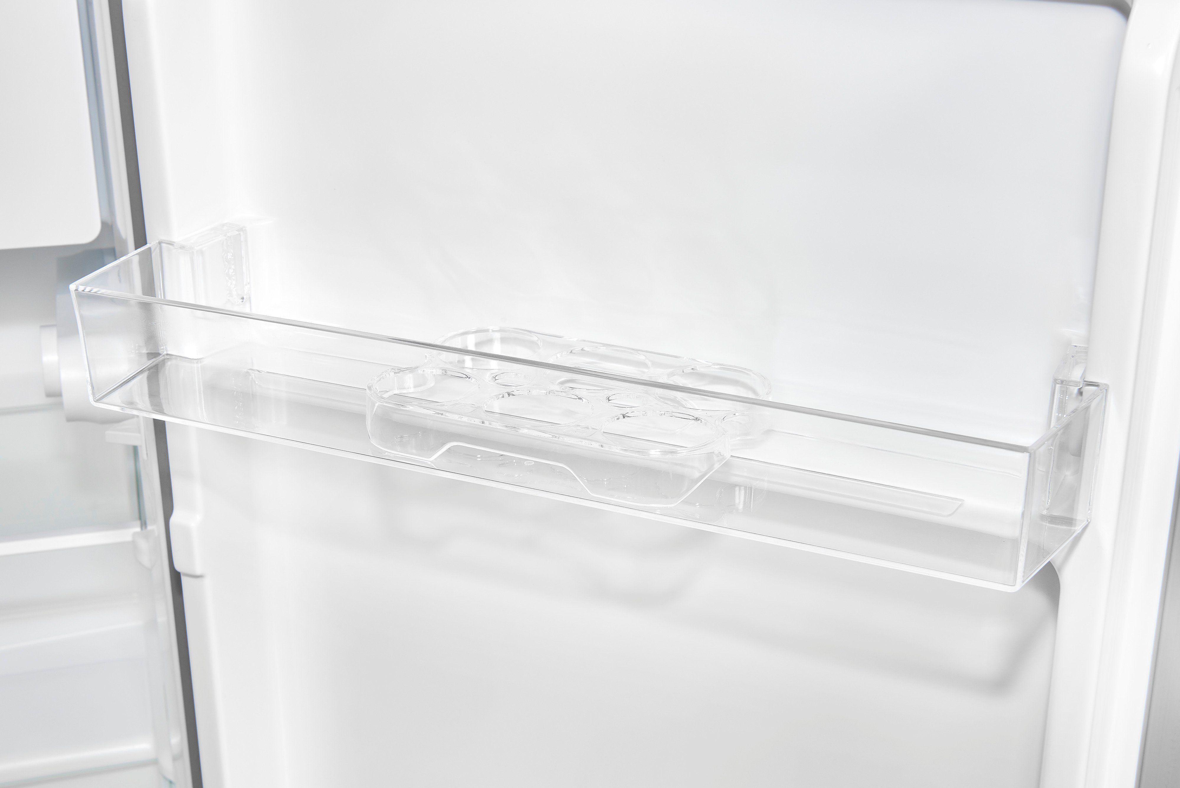 exquisit Kühlschrank KS117-3-010E, 84.9 cm hoch, 47.5 cm breit, 82 l Volumen, Leiser Betrieb, Freistehend, Türanschlag wechselbar