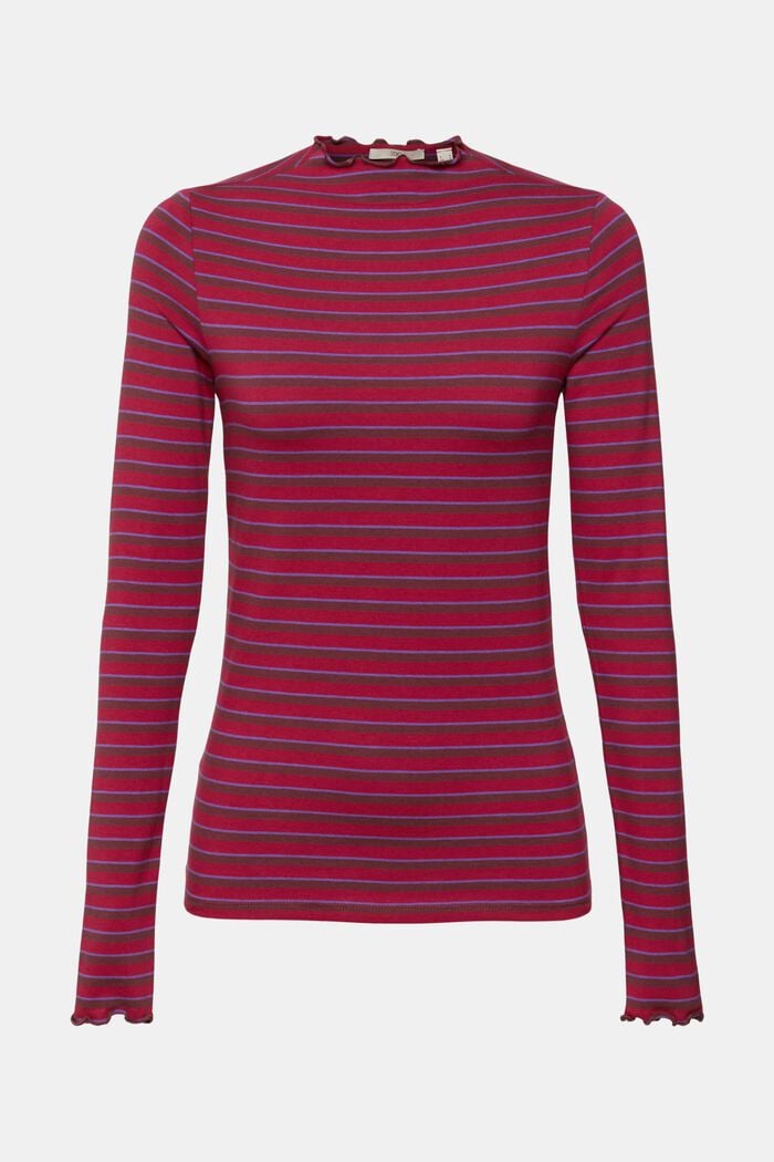 Longsleeve in Streifenoptik