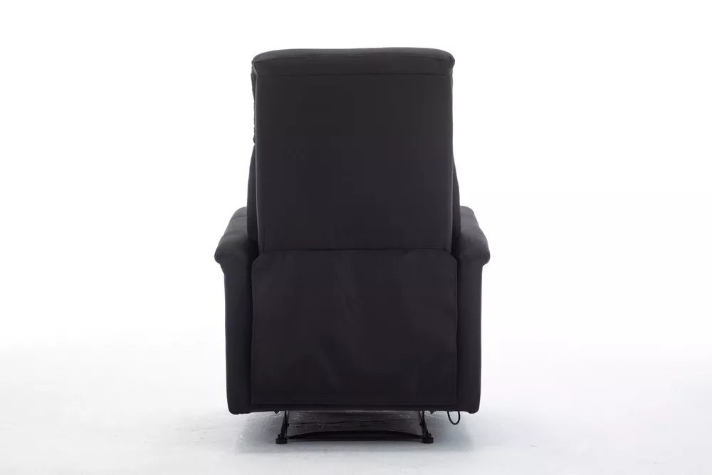 Happy Home Happy Home Relaxsessel mit Liegefunktion Stoffbezug schwarz
