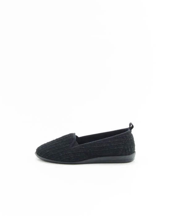 Ballerines velours gaufré Thermolactyl