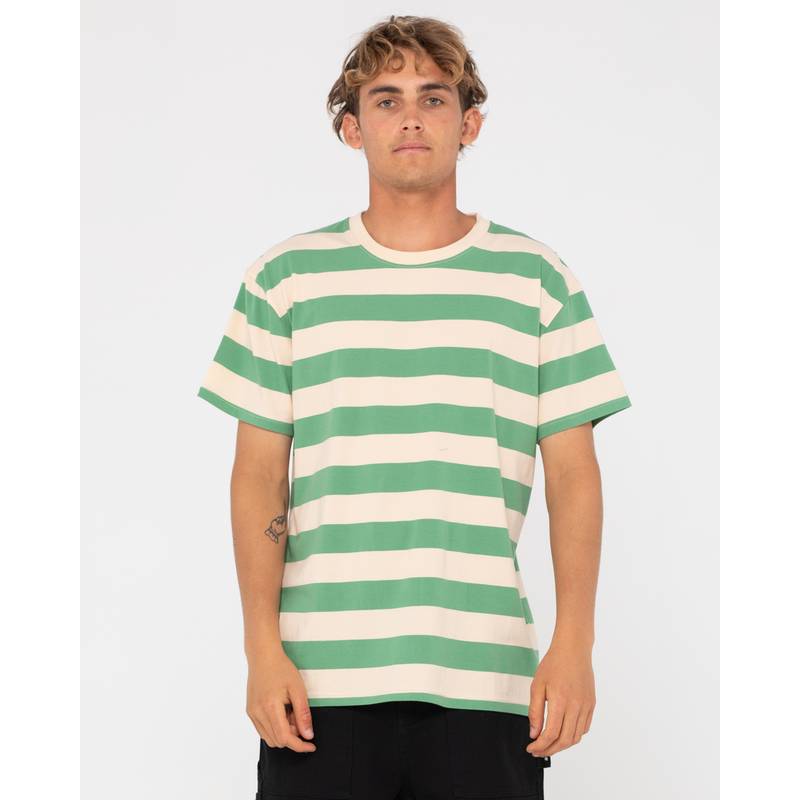 RUSTY BUSTED CUSTARD SHORT SLEEVE TEE T-Shirt Herren
