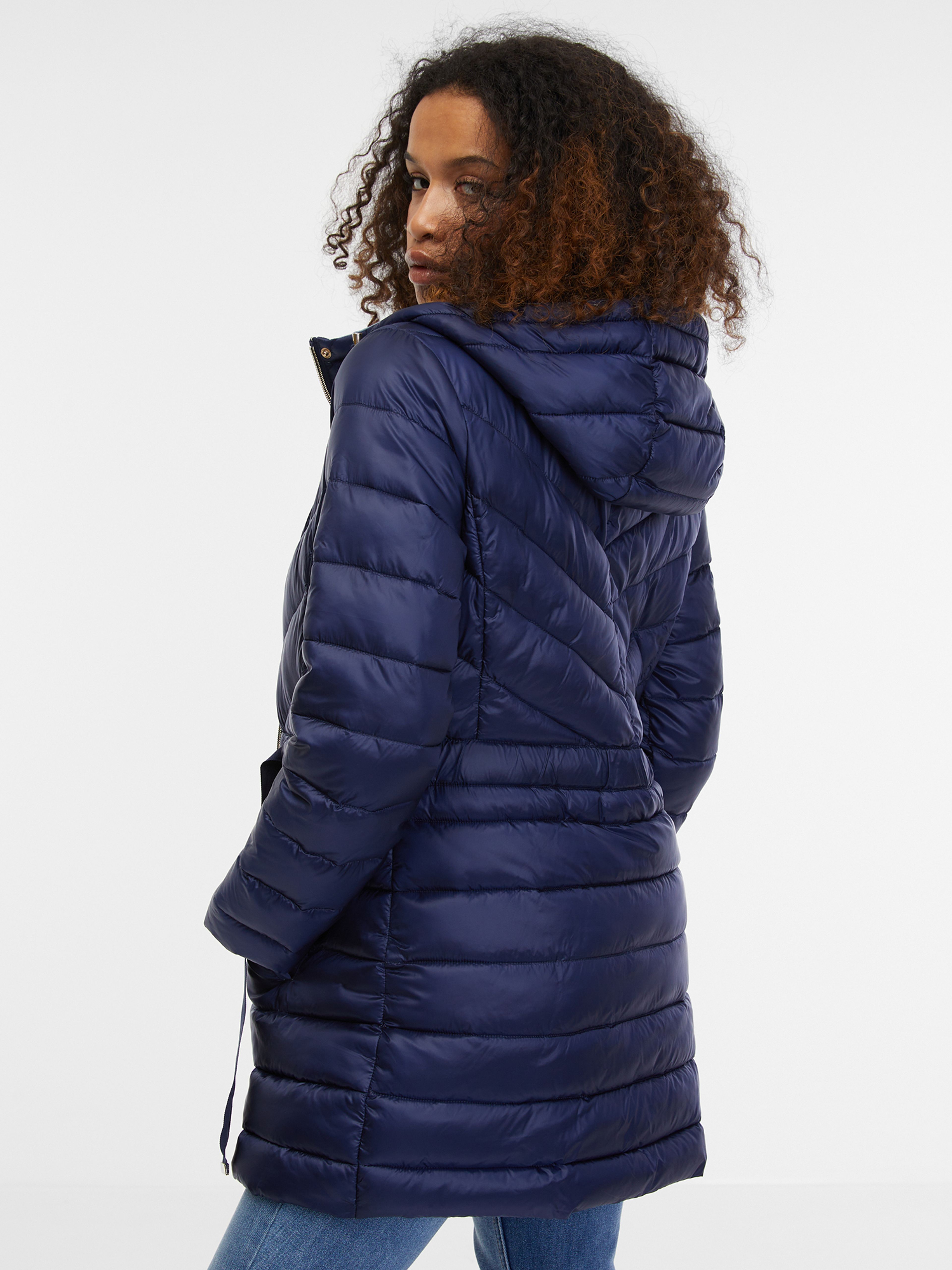 Blauer Damenmantel ORSAY