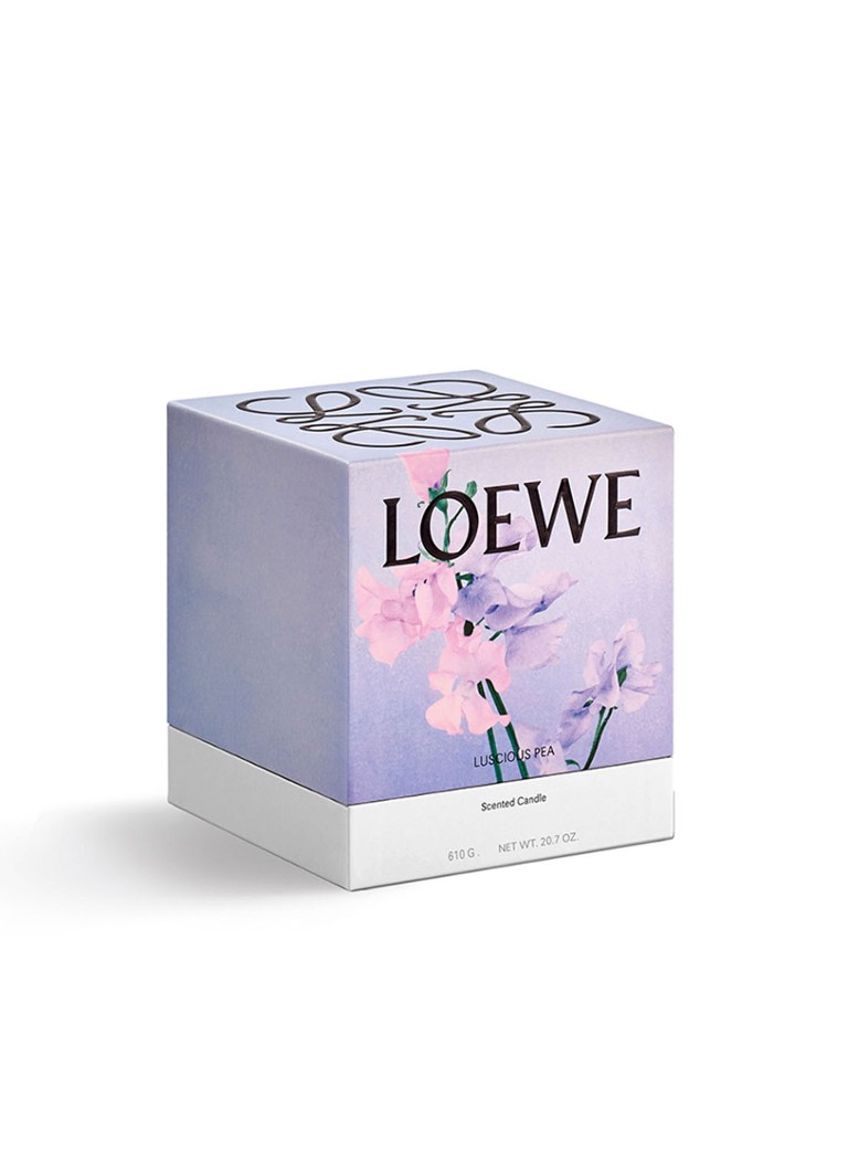 LOEWE vidēja lieluma sulīgā zirņu svece - aromātiskā svece 610 grami