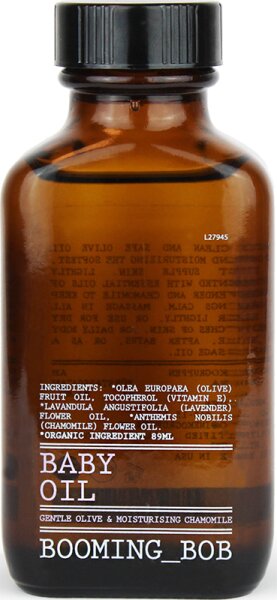 Booming Bob Baby Oil Gentle Olive & Moisturising Chamomile Babyöl