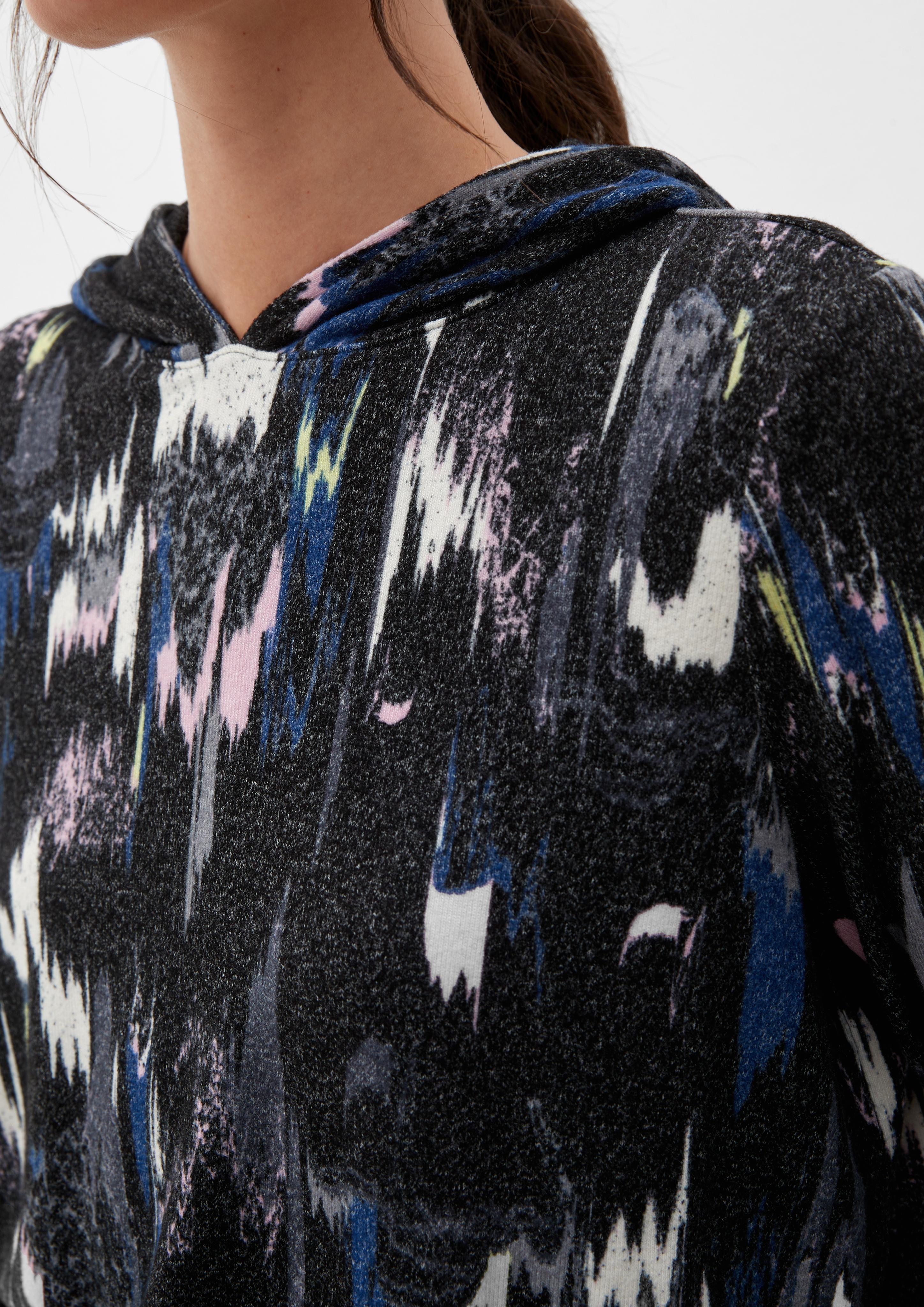 Longsleeve mit Kapuze  2125494-99A1