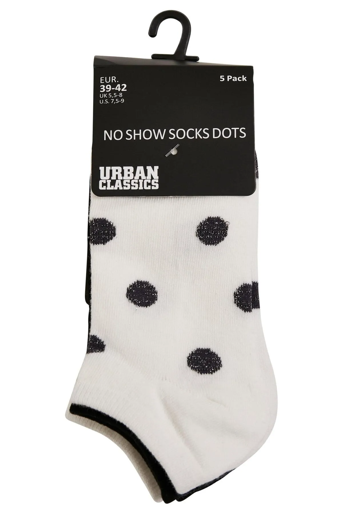 Urban Classics  Socken - Weiß - Pünktchen