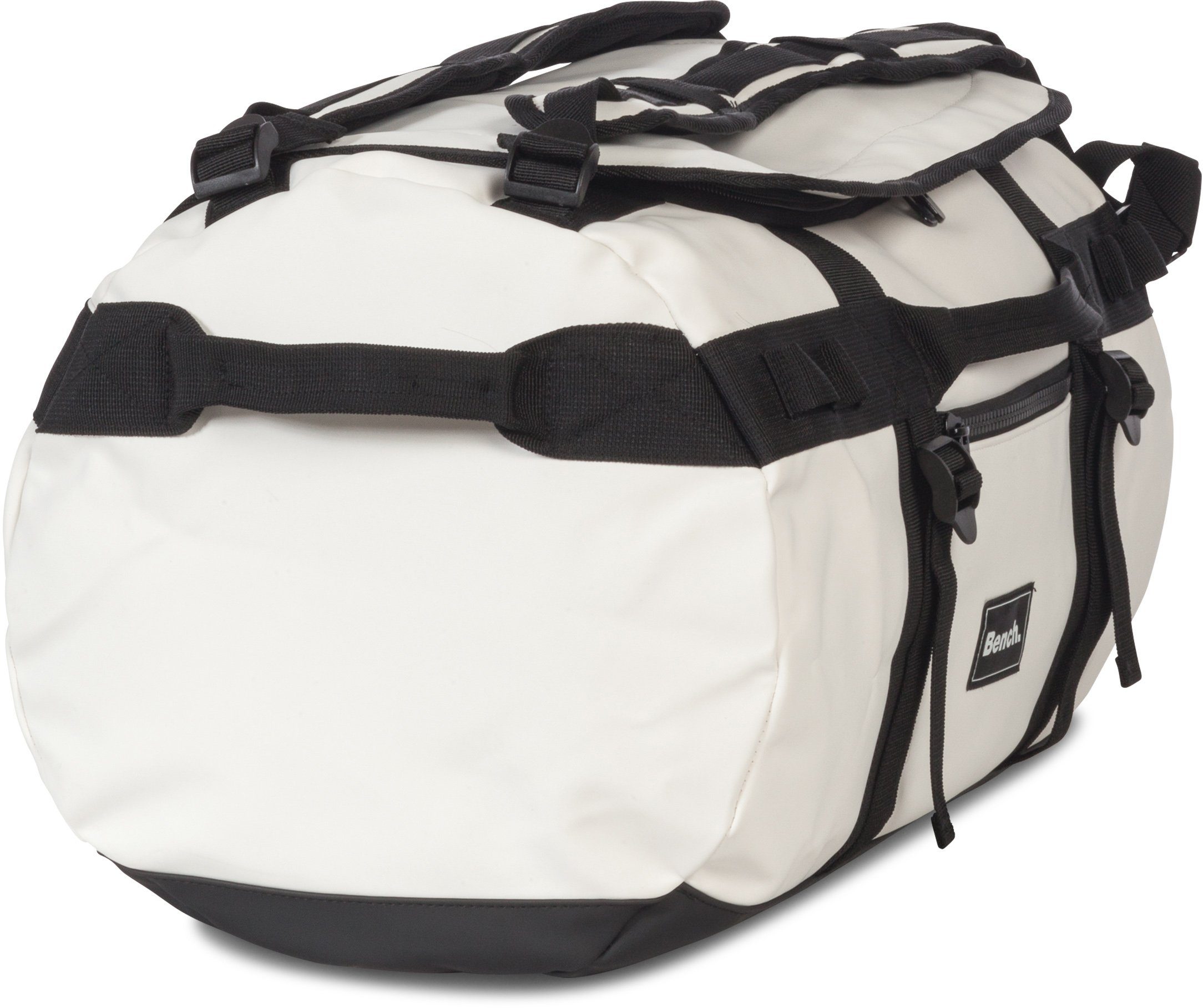 Bench. Reisetasche Hydro, weiß, mit Rucksackfunktion; aus wasserabweisendem Material