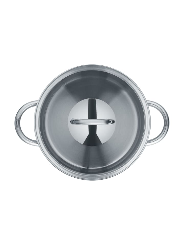 Berndes Mini Kochtopf mit Glasdeckel aus Edelstahl - b.mini in poliert günstig kaufen 12cm
