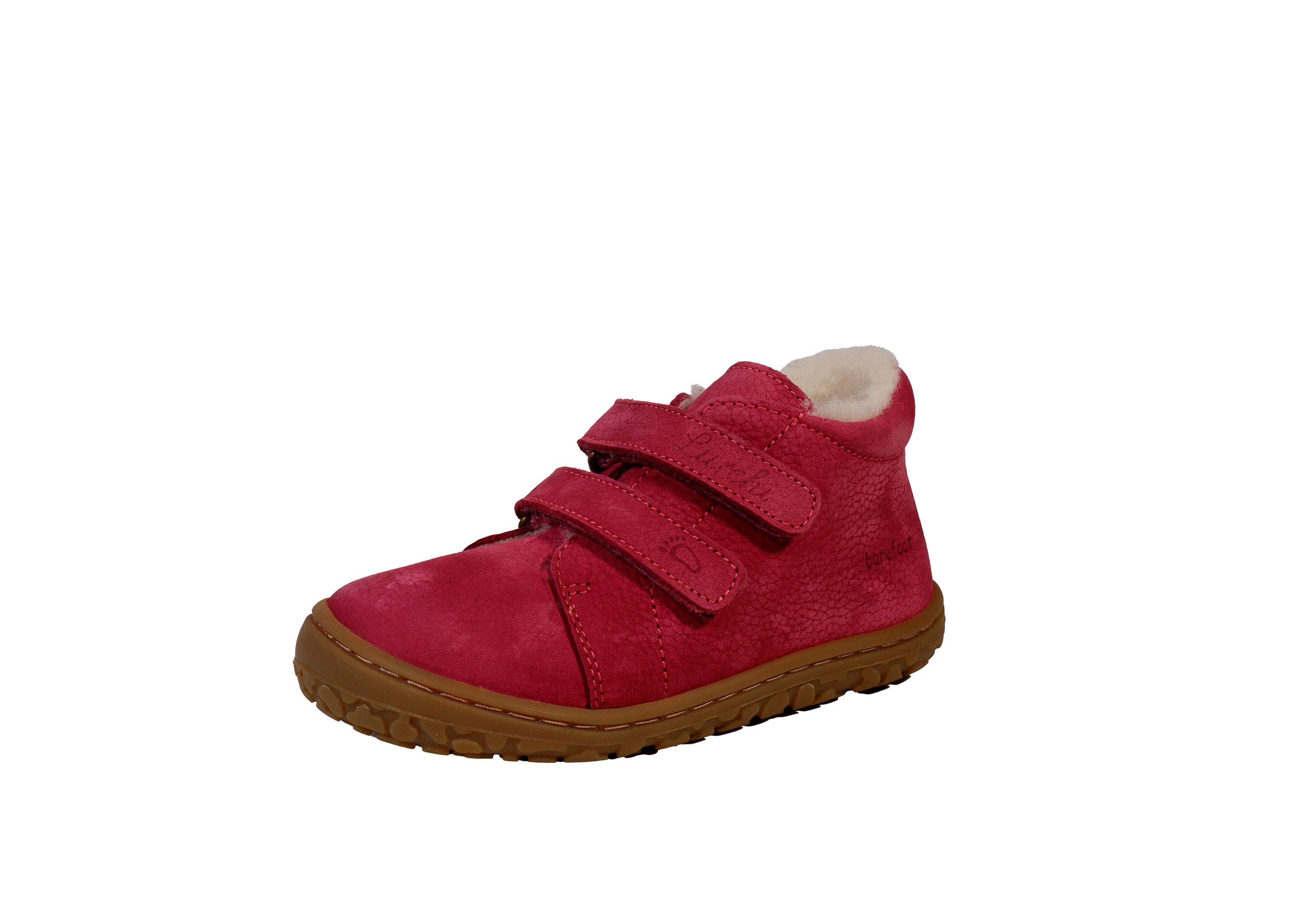 Lurchi Stiefel Nelio- Barefoot - fuxia