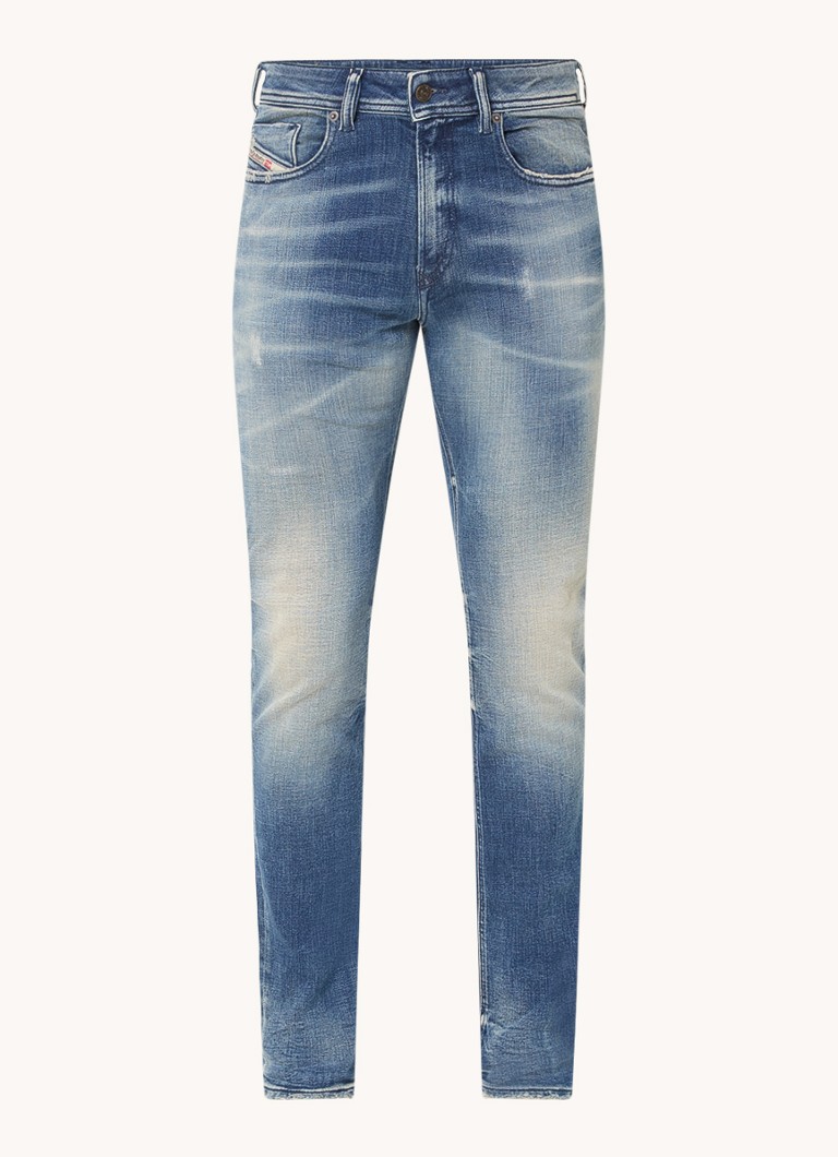 Jeansy Diesel 1979 Sleenker o dopasowanym kroju, średnie wyblaknięcie