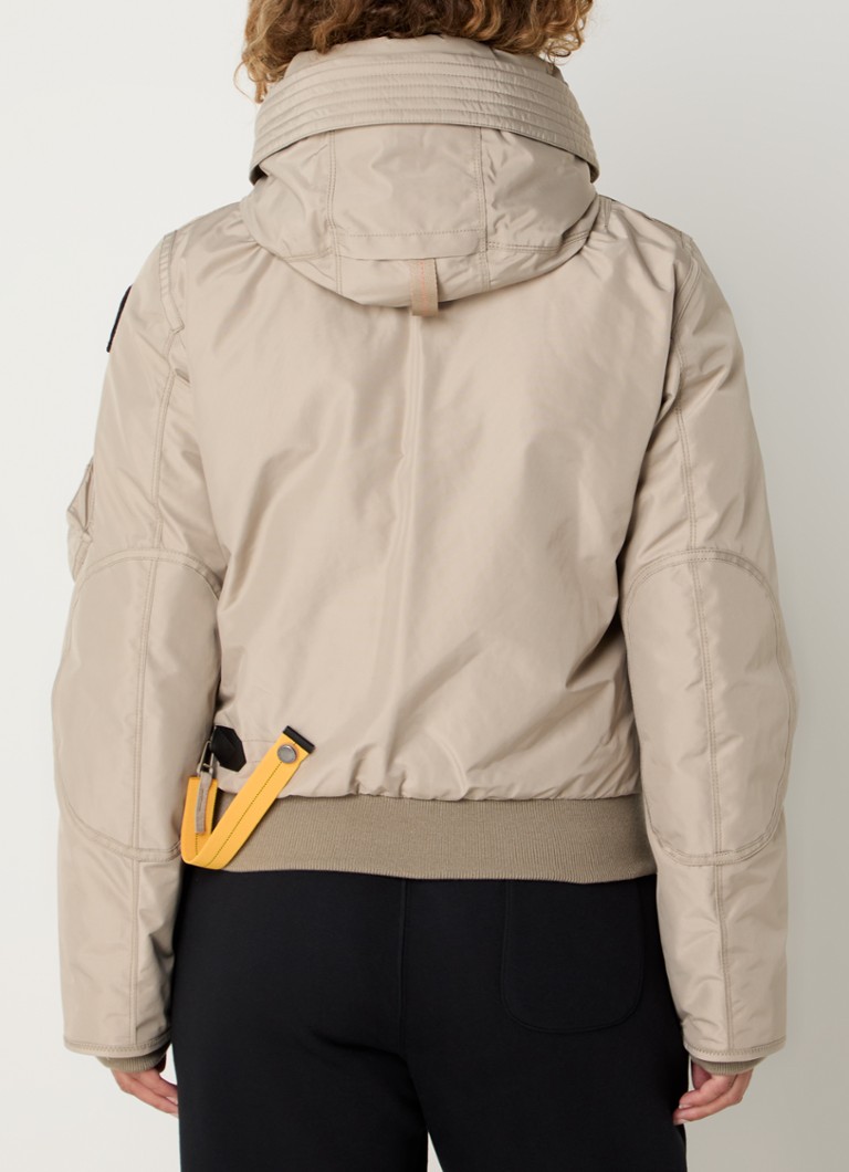 Blouson aviateur matelassé en duvet Parajumpers Gobi avec capuche
