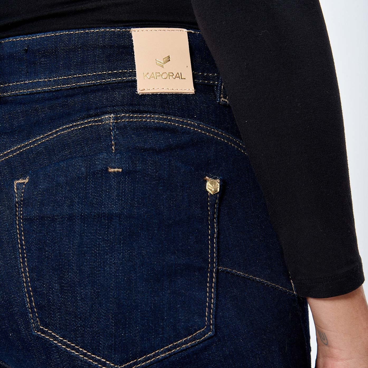 LOCKK  Jean brut slim Femme