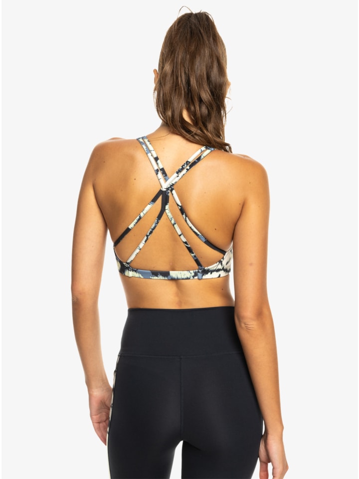 Roxy Sport-BH Heart Into It PT in Schwarz günstig kaufen