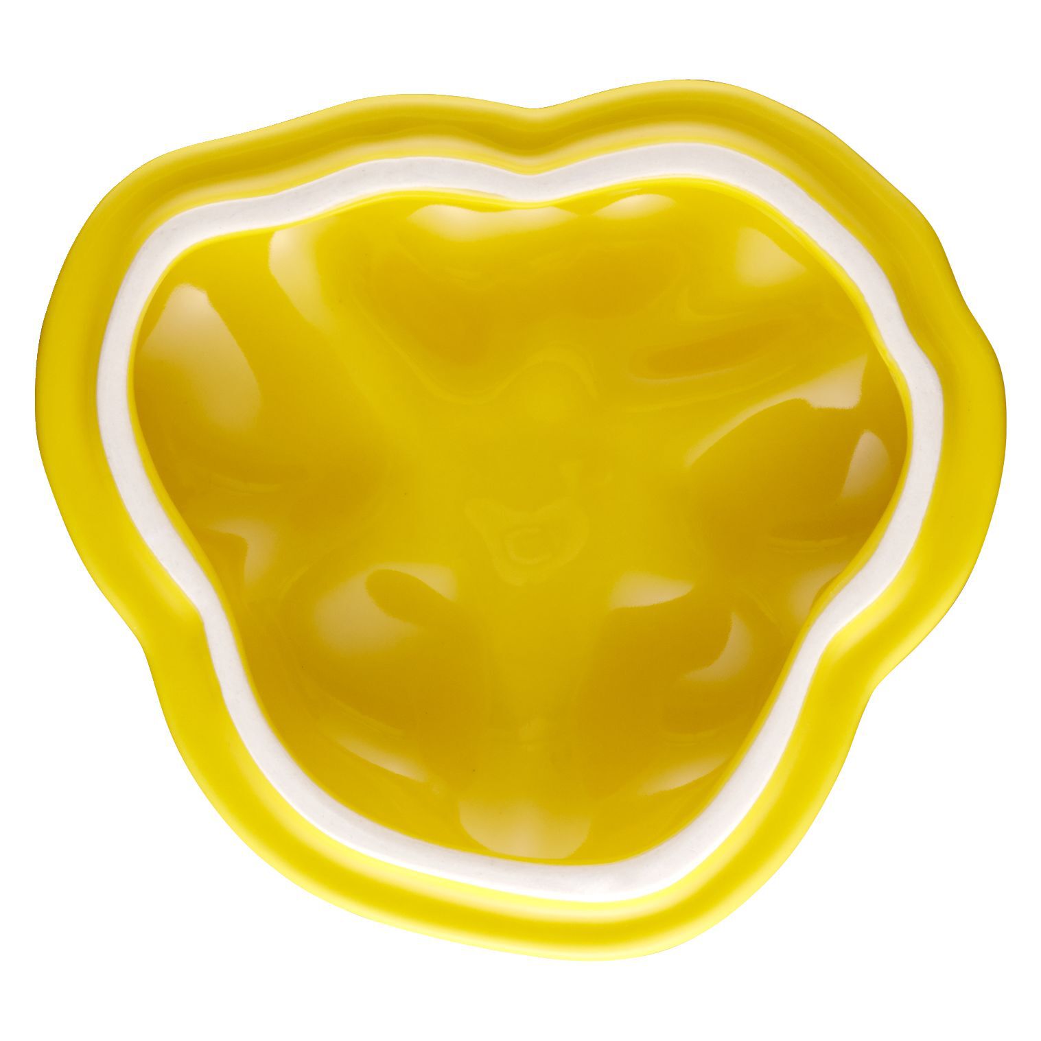 Cocotte 11 cm, Gelb, Keramik