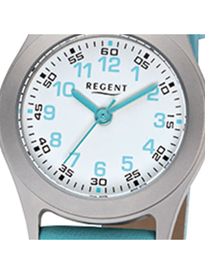 Regent Analog-Armbanduhr Regent Kinderuhren türkis klein (ca. 26mm) günstig kaufen onesize