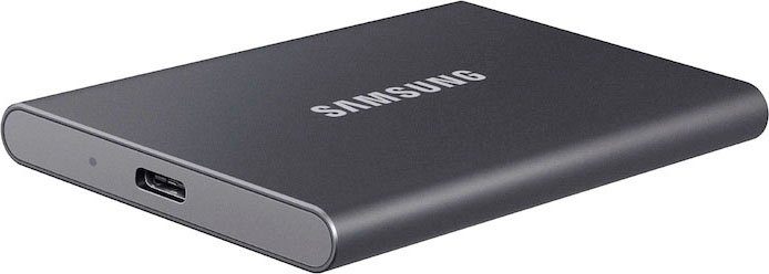 Samsung Portable SSD T7 externe SSD (1 TB) 1050 MB/S Lesegeschwindigkeit, 1000 MB/S Schreibgeschwindigkeit