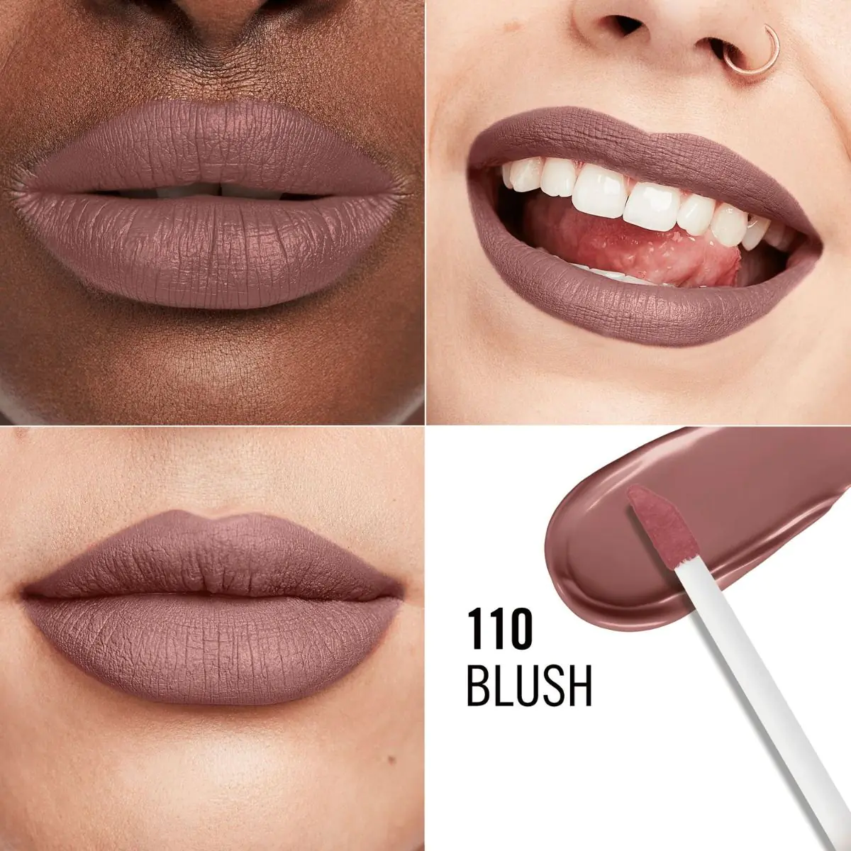 Rimmel Lasting Mega Matte Lipstick 110 Ρουζ