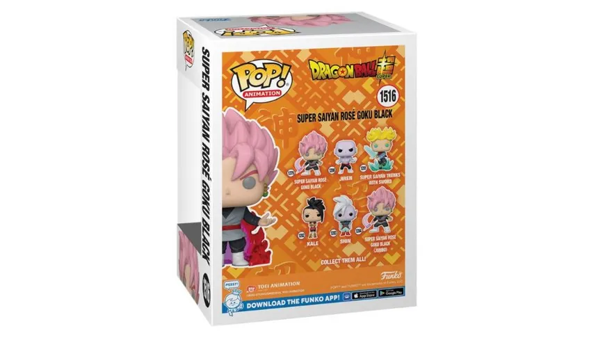 Funko - POP! - Dragonball Super - Goku Rose Black Glow Vinyl