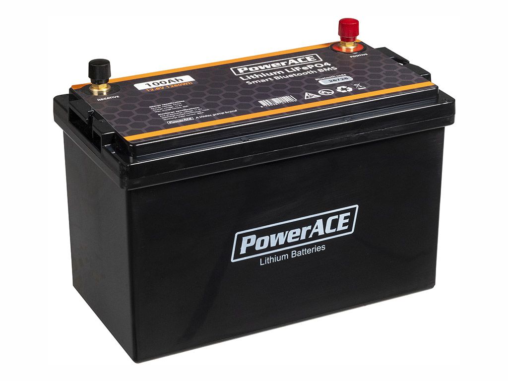 Powerace Lithium 100 Ah Batterie