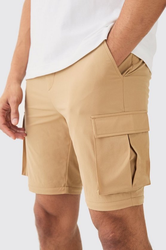 Stretch Cargo-Hose mit Reißverschluss
