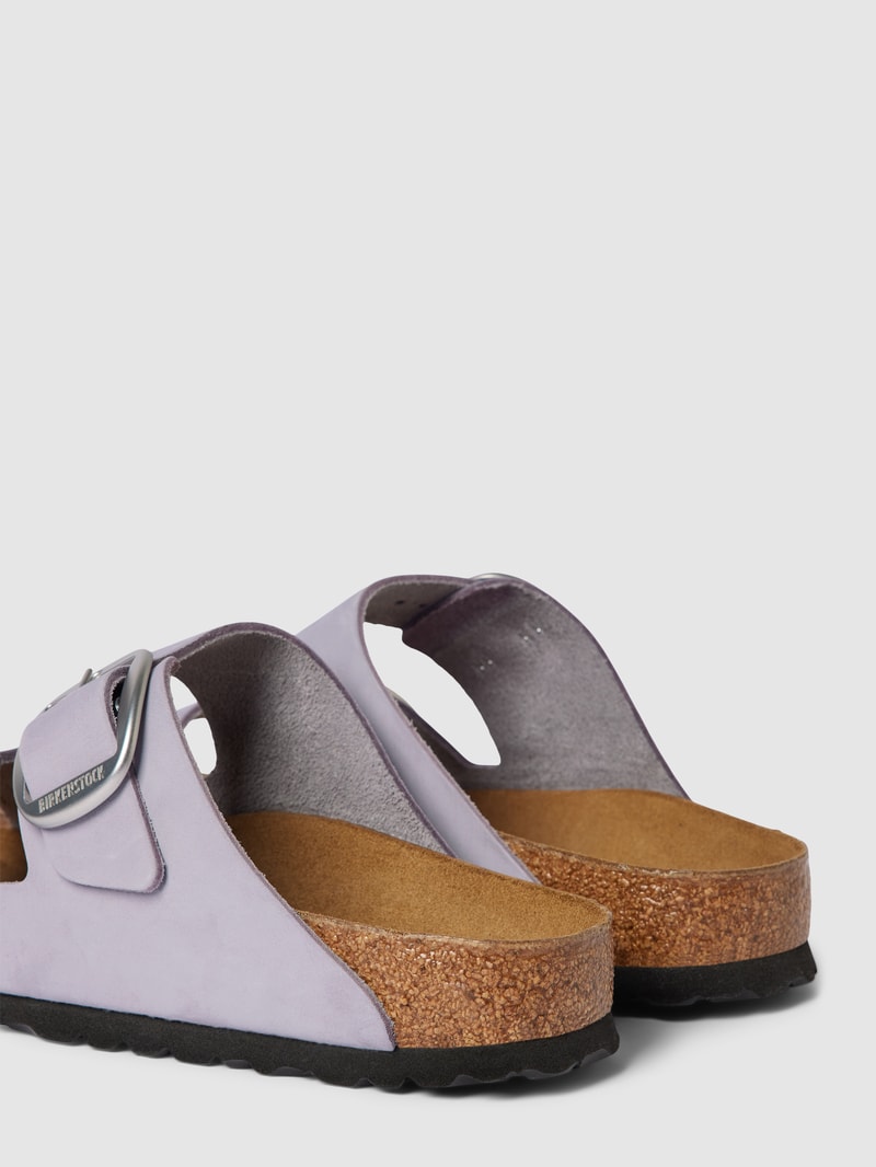 Sandalen mit Dornschließe Modell 'Arizona' in lavendel